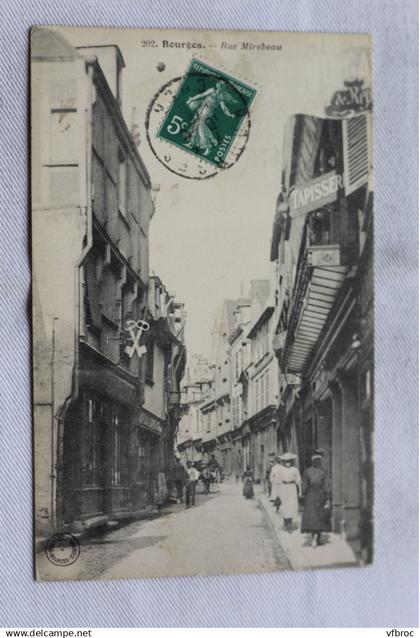 Bourges, rue Mirebeau, Cher 18