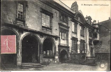 CPA Bourges Hotel Lallement