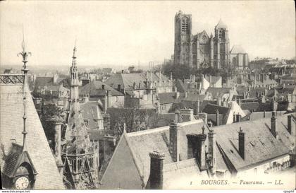 CPA Bourges Panorama