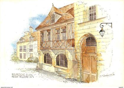 CPM Bourgogne Dijon Maison Milliere