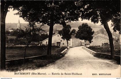 CPA BOURMONT - Entrée de St-Thiebaut (368462)
