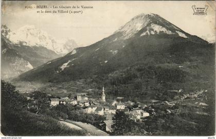 CPA BOZEL Les Glaciers de la Vanoise et la Dent du Villard (1192998)