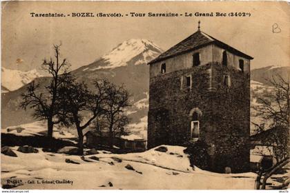 CPA TARENTAISE - BOZEL - Tour Sarrazine - Le Grand Bec (3402m (651940)