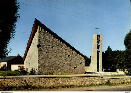 CPA Bozouls Eglise Saint Pie X Architecte J P Pecquet