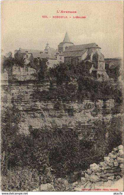 CPA BOZOULS - L'église (133174)