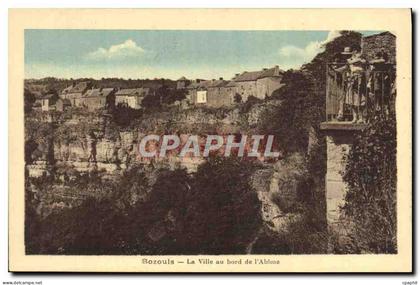 CPA Bozouls La Ville au Bord de l'Abime