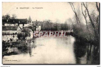CPA Brantome La passerelle