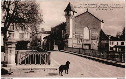 CPA  Carte Postale France Brantome La Halle  VM105602