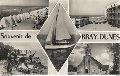 CPSM Souvenir de Bray-Dunes vues multiples