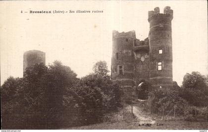 Bressieux - Ses Illustres Ruines - CPA