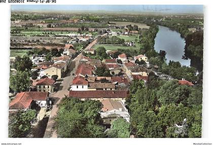DK-BFP1-0135-82 - BRESSOLS - En avion au-dessus - Vue générale - Route de montauban