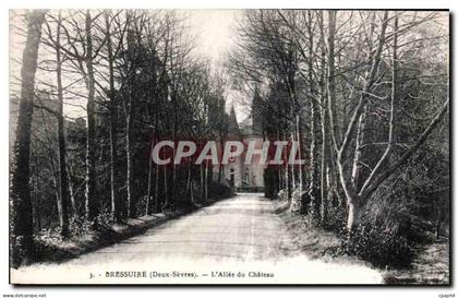 CPA Bressuire (Deux Sevres) L Allee du Chateau