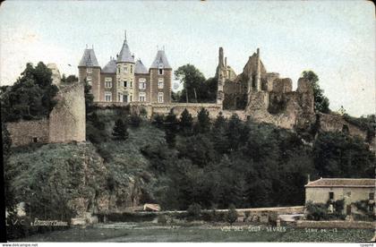 CPA Vue des Deux Sevres Bressuire Le chateau
