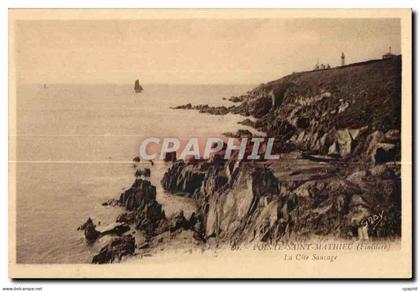 Pointe Saint Mathieu - La Cote Sauvage - CPA