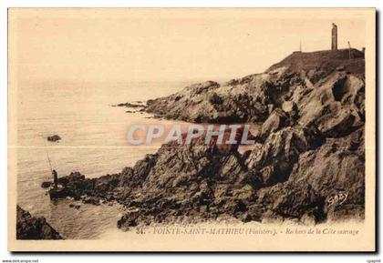 Pointe Saint Mathieu - La Cote Sauvage - CPA