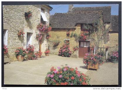 22 Saint-Juvat chaumiere bretonne toit de chaume D22D K22056K C22308C RH019976