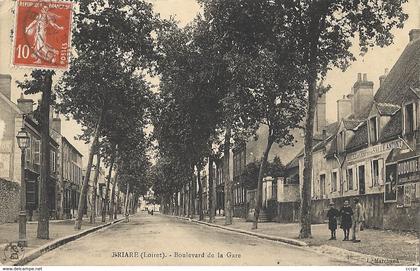 CPA Briare Boulevard de la Gare