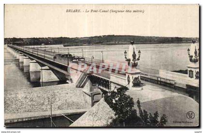 CPA Briare Le Pont Canal (longueur metres)