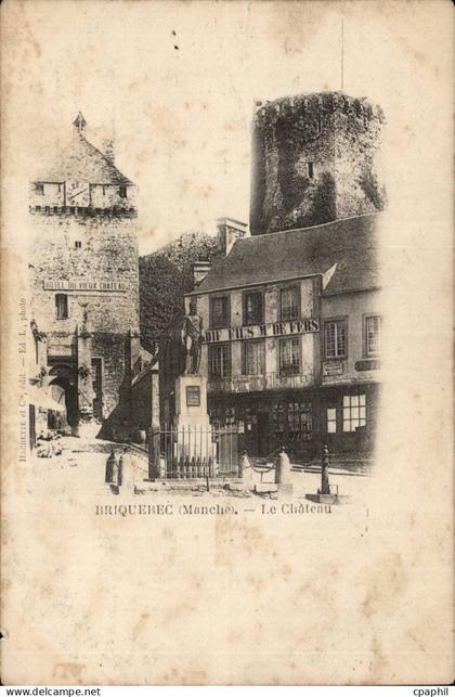 Bricquebec CPA Le chateau