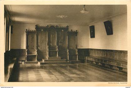 CPA Abbaye Notre-Dame de Grace  -  Trappe des Bricquebec - La salle capitulaire des Moines