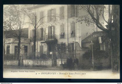 cpa du 83 Brignoles - nouvelle sous préfecture JU25-80