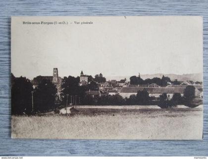 Cpa Briis sous Forges (91) vue générale