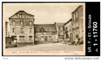 61 Briouze - 29 HOTEL DE L'ETOILE - E. JAMBU, Propriétaire - BRIOUZE (Orne) - hotel - hotel h /  D61D  K61063K  C61063C