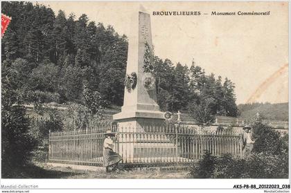 AKSP8-0730-88 - BROUVELIEURES - monument commémoratif