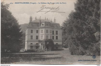 BROUVELIEURES  LE CHATEAU DES FORGES