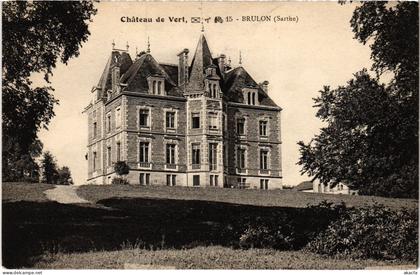 CPA Brulon Chateau de Vert FRANCE (1450643)