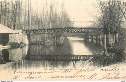 CPA Brunoy Passerelle d'Epinay