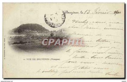CPA Vue De Bruyeres Carte 1900