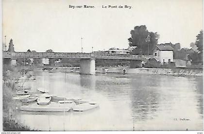 CPA Bry-sur-Marne - le Pont de Bry