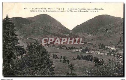 CPA Le Col De Bussang Ancienne Frontiere Franco allemande Entre La Cote De