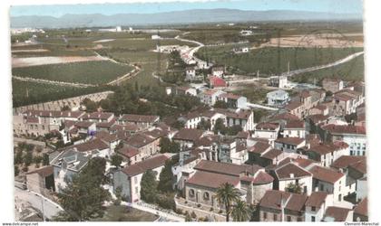 CABESTANY: vue générale vue aérienne 10X15 - très bon état