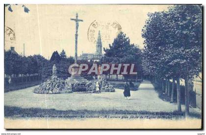 CPA Cabourg Place du Calvaire