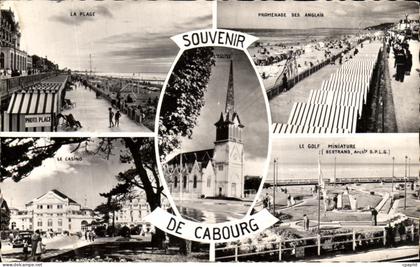 CPA Souvenir De Cabourg