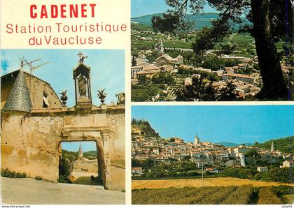 CPM Paysages de France Cadenet Vaucluse Pittoresque station touristique au pied de la montagne de Luberon