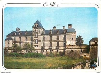 CPM Cadillac Garonne Chateau des Ducs d'Epernon