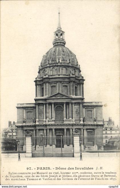 CPA Paris Dome des Invalides