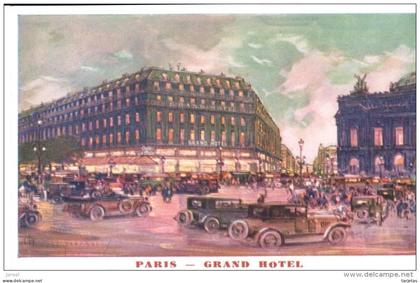 POSTAL   PARIS  -  GRAN HOTEL  -