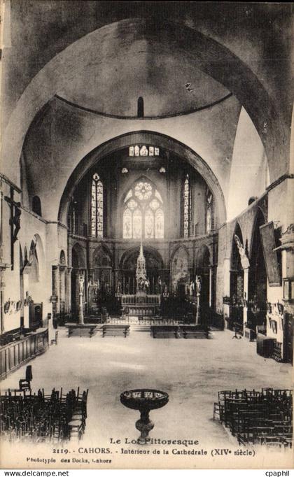 Cahors - La Cathedrale - Interieur - CPA