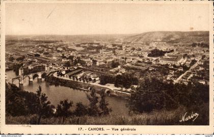 Cahors - Vue Generale - CPA