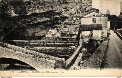 CPA Cahors Fontaine des Chartreux