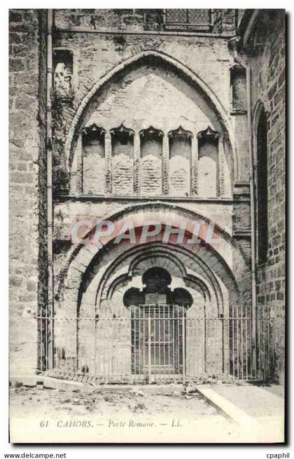 CPA Cahors Porte Romane