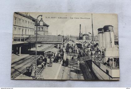 AA268, Calais, la gare maritime, Pas de Calais 62