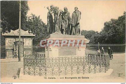 CPA Calais Les Bourgeois de Calais