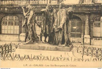 CPA CALAIS - Les Six Bourgeois de Calais