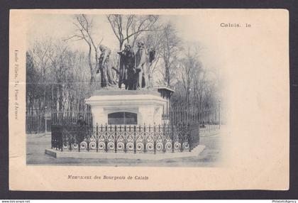 FRANCE, Postcard,Calais, Monument des Bourgeois de Calais