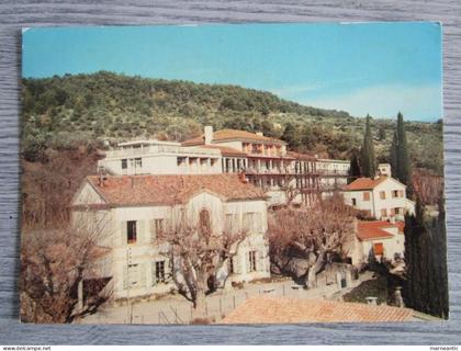 Cpa Callas (83) vieux village, les oliviers